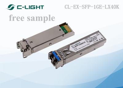 중국 1310nm SFP 광학적인 단위 호환성 노간주나무 EX-SFP-1GE-LX40K 판매용