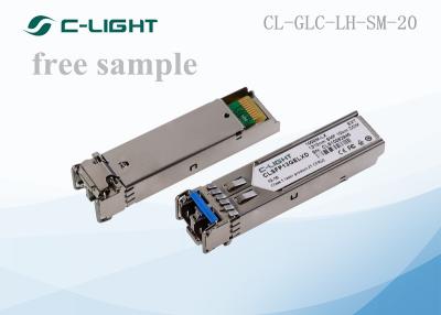 China Hot-pluggable CISCO SFP Modules 1.25G 1310nm 20km GLC-LH-SM-20 for sale