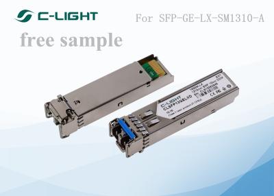 China Kleine Vormfactor Pluggable voor SFP-Zendontvanger SFP-GE-lx-sm1310-a Te koop