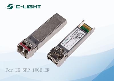 Cina Moduli ottici EX-SFP-10GE-ER 1550nm 40km di SFP del ricetrasmettitore per il ginepro in vendita