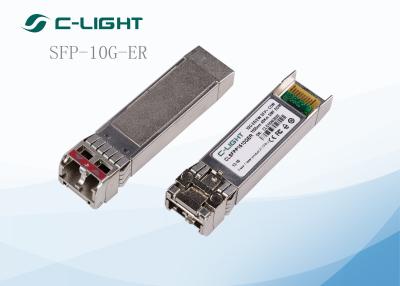 중국 SFP - 10G - ER 10G SFP 송수신기 40km 1550nm 호환성 Mikrotik 대패 판매용