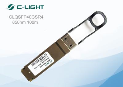 China 40GSR4 SFP Optical Transceiver Multi Mode  VSCEL / PIN Compatible With 3COM for sale