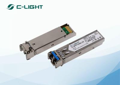 중국 FTLF1521P1xCL Finisar 호환성 2.5G SFP 광학적인 송수신기는 1310nm15km를 골라냅니다 판매용