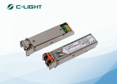 China DDM CWDM SFP Optical Transceiver 155M 30dB SMF LC Dulplex for FE / SONET / SDH for sale