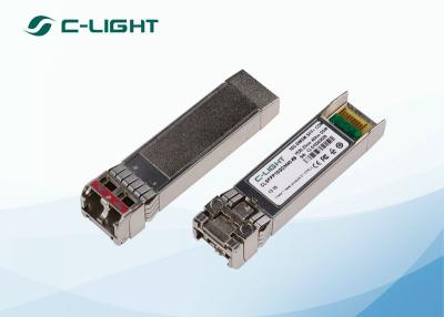 China 10GBASE Ethernet DWDM SFP + Transceiver Communication with Duplex LC for sale