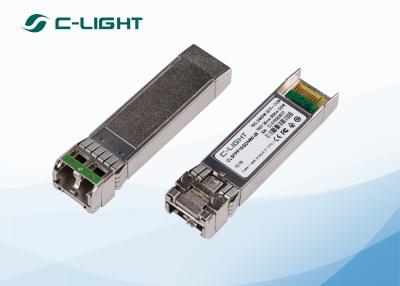 China LC Dulplex DWDM SFP + Transceiver Module For 10GBASE Ethernet for sale