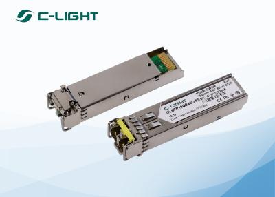 Chine 125um SMF CISCO SFP de compatibilité des modules 1550nm Ethernet Optical Transceiver à vendre