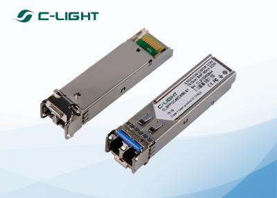 China Single Mode CISCO SFP Module LC Connector , GE CWDM SFP Transceiver for sale