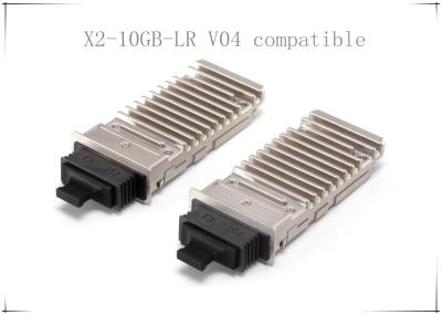 China Transmisor-receptor del módulo X2-10GB-LR V04 X2 10GBASE-LR de SFP de Ethernet de la fibra óptica 10g en venta