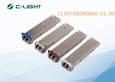 中国 DWDM XFP 10G 1531.90nm 80km の 10GBASE トランシーバー 販売のため