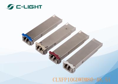 중국 DWDM XFP 10G 1548.51nm 80km 10GBASE 송수신기 판매용