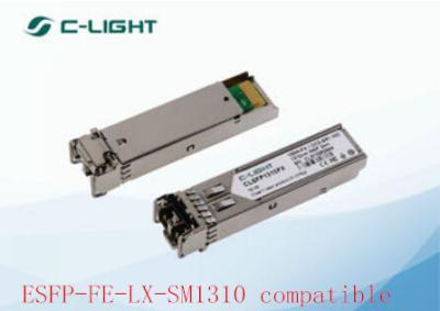 China ESFP-FE-LX-SM1310 15km SMF HUAWEI SFP Transceiver Module For SONET OC-3 LR-2 for sale