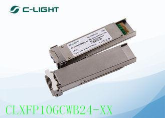 China DDM DOM 80km 10G XFP Optical Transceiver LC Dulplex Compatible Juniper for sale