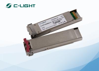 China Módulos ópticos del transmisor-receptor XFP de DWDM 10gb XFP con el conector a dos caras del LC en venta