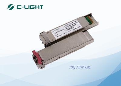 China Single Ethernet Optical Transceiver 10G XFP 1550nm 40km Duplex LC for sale