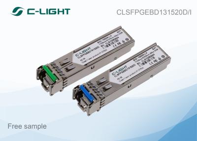 China TX1310nm RX1550nm BIDI Optical Transceiver Modules 1 . 25Gbps for sale