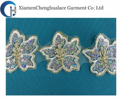 China China Viable Hot Products Wholesale Embroidery Bead Collar, Embroidery Lace Fabric, Embroidery Lace for sale