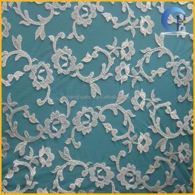 China Viable Floral Embroidery Design Lace, Embroidery Lace Trim, Decorative Bridal Lace Trim for sale