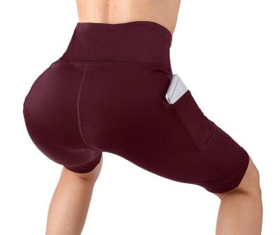 China Wholesale OEM/ODM Anti-UV Athletic Women Sport Wear Running Shorts Workout Gym Women Shorts for sale