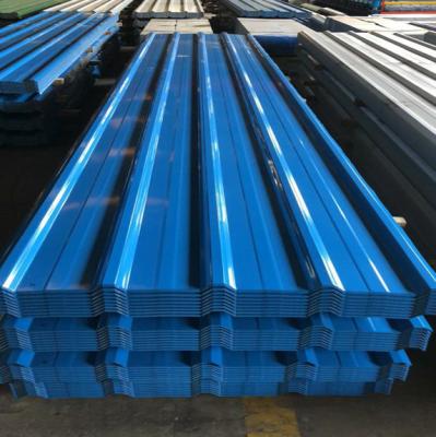 China Traditional Construction Building Raw Material For Color Zinc Corrugated Metal Roofing Sheet for sale