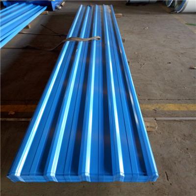 China Traditional Construction Building Raw Material For Color Zinc Corrugated Metal Roofing Sheet for sale