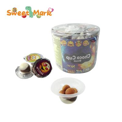 China Chocolate Snack Chocolate Cookie With Toy Chocolate Cup Children's Leisure Snacks for sale