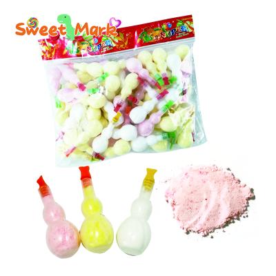 China Natural Fruit Flavors CC Stick Straw Powder Candy Kids Sour Candy for sale