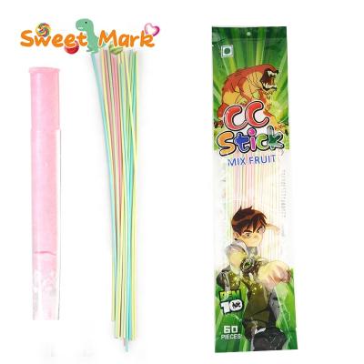 China Natural Long Stick CC Delicious Powder Candy Halal Mix Candy for sale