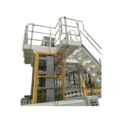 China Garment Shops Outdoor Fixed Lifting Guide Rail Type Adjustable Height Factory Price Conveyor for sale