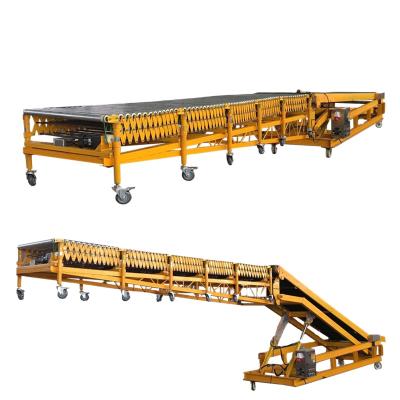 China Heat Resistant Cargo Conveyor Belt Conveyor Silos Loading Loading Conveyor for sale