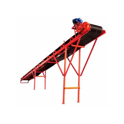 China Belt Conveyor Heat Resistant Inclined Silos Loading Overhead Conveyor Coal Mine Loading Conveyor for sale