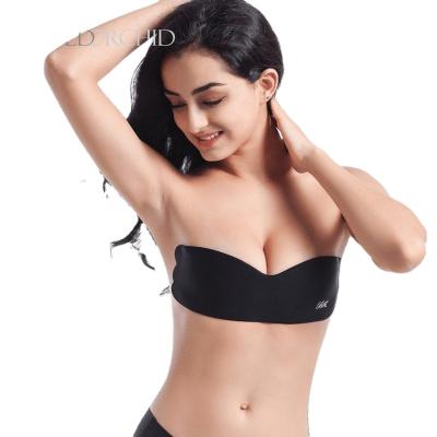 China New Breathable Silicone Reusable Strapless Backless Invisible One Piece Bra for sale