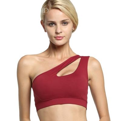 China New Arrival Breathable Nylon/Spandex Materia Women's Sports Wear Yoga Fitness Gym Bra for sale