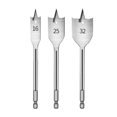 China Wood Drilling OEM Heavy Duty Shank Center Point Paddle Flat Wood Spade Drill Bit for Wood Drilling for sale