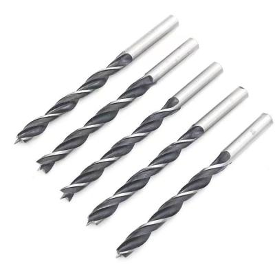 China Wood Drilling 8PCS Wood Drill Carbon Steel Brad Point Drill Bit Set with Plastic Case for Woodworking for sale