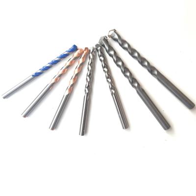 China Masonry Drilling HSS Power Tool Accessories Carbide Tipped Concrete Straight Shank Drill Hammer Drill Bit For Masonry Stone Concrete Wall for sale