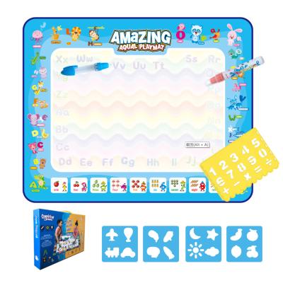 China Educational Toys Gifts Baby Drawing Toy Kids Play Mat Aqua Doodle Magic Water Drawing Mat For Toddlers for sale