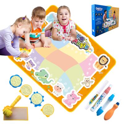 China Ningbo Large size educational diy children's first children's first size educational diy children's first size educational diy children's first size educational playmat toys painting drawing painting robot toy robot water aqua doodle board painting drawing book playmat toys education playmat toys education playmat robot water aqua doodle board for sale