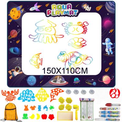 China Educational Toys Gifts Kids Toys Familiy Dish Water Drawing Mat Scribble Mat Gift For Child Age 3+ for sale