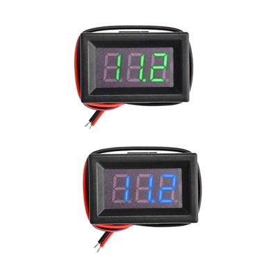 China See details With case 0.36 inch two-wire voltmeter 4V-30V DC digital display meter digital voltmeter for sale