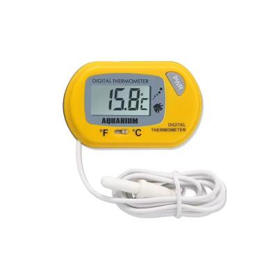 China See details Fish tank thermometer reptile turtle suction cup diving pet kennel ST-3 waterproof electronic thermometer for sale