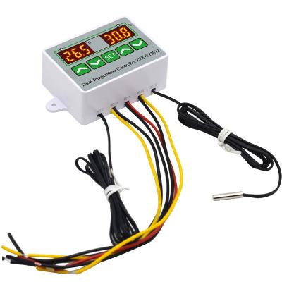 China See details ST3012 Microcomputer Intelligent Thermostat Temperature Controller Switch Dual Temperature Dual Control Electronic Thermostat for sale