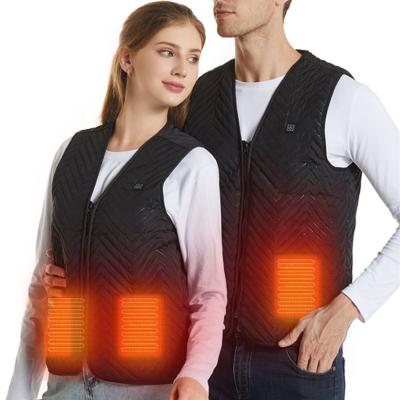 China Breathable High Quality USB Electrics Heating Heated Vest With Adjustable Temperature for sale