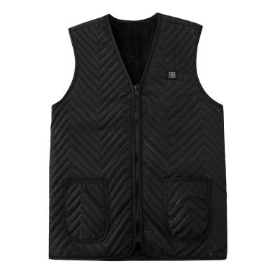 China Men's Women's Unisex Breathable Heated Vest Lightweight USB Charged 3 Heating Levels Heated Vest for sale