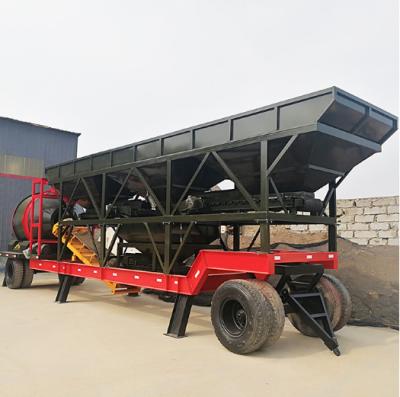 China Mobile Construction Concrete Mixers Portable Concrete Mixing Plant for sale