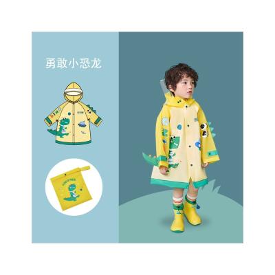 China Cute Casual Bachelorette Raincoats Polyester Children Waterproof Girls Boys Kids Raincoat for sale