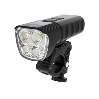 China Y100 4xXPG 1600LM Alloy Aluminum White Light And Sky And Ground Beam Lamp LED Warm White Bike Light for sale