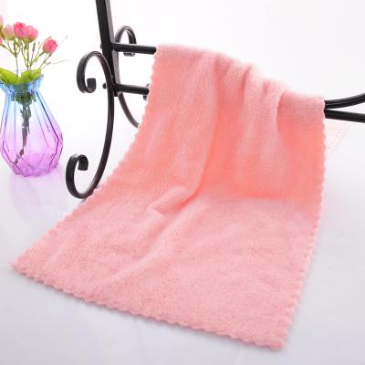 China 2 PCS Coral Fleece Towel Sustainable Soft Bath Towel Set For Home Hand Face Shower for sale