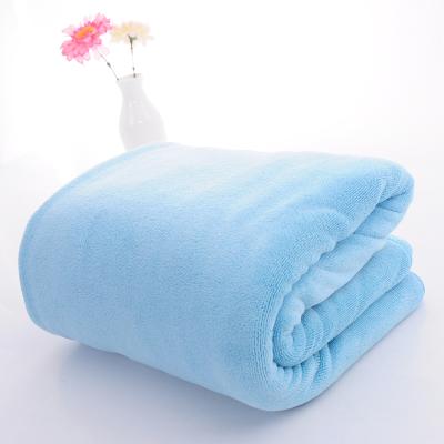 China Microfiber Towel 300g Disposable Bath Towel Cartoon Customizable Cleaning Eco-friendly Towel 140*70cm for sale