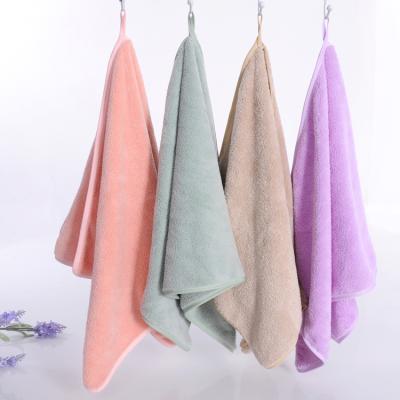 China Customized Pink Stocked 300gsm 25cm*65cm Microfiber Hair Dry Towel Quick Stocked Long Shower Caps For Women for sale